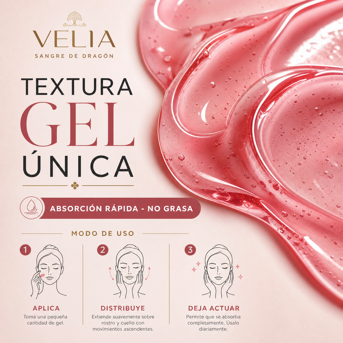 Crema Antiedad Edición Velia Dragon Blood + REGALO Spray Vitamina C