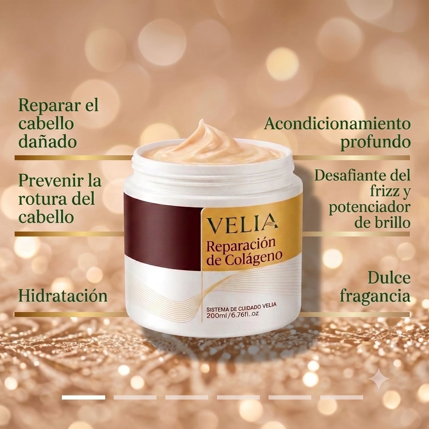 ¡OFERTA 2X1 + REGALO! Mascarilla Capilar Edición Limitada Velia